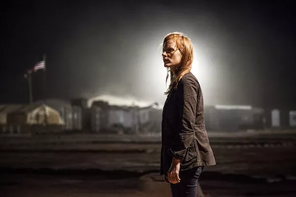 TERROR ALERT: CIA operative Maya (Jessica Chastain) follows all leads in Zero Dark Thirty. (Photo: Jonathan Olley / Columbia Pictures)