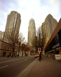 THE BEGINNING OF CHARLOTTE: Before Tryon became what it is today, the Great Wagon Road laid claim to the same strip of pathway. - CHRIS RADOK