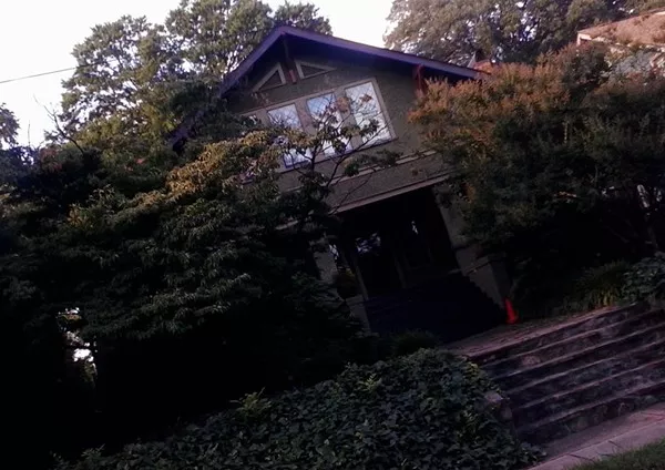 The house in Elizabeth where Golden spent his final years.