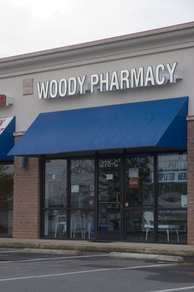 The owner of the Woody Pharmacy in Mooresville, Alvin Woody, has had his pharmacist license suspended for allegedly operating an online pill mill. - ANGUS LAMOND