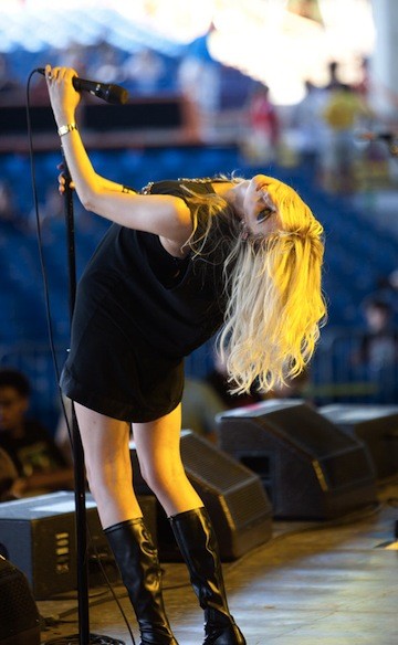 The Pretty Reckless at PNC Music Pavilion on Sept. 6.