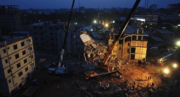 The worst accident in garment-industry history killed some 400 people last week.