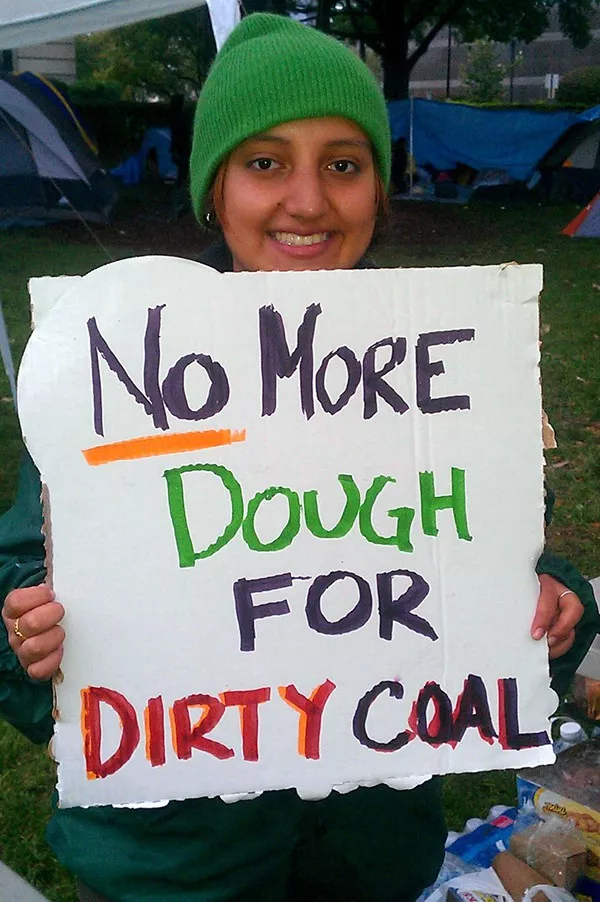 Tiger, ready to march to Duke Energy's hearing on Oct. 11