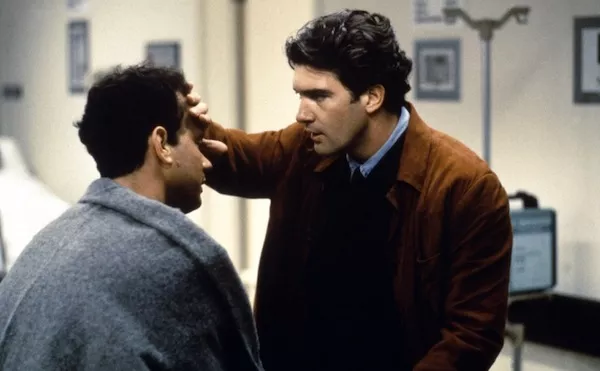 Tom Hanks and Antonio Banderas in Philadelphia (Photo: Twilight Time)