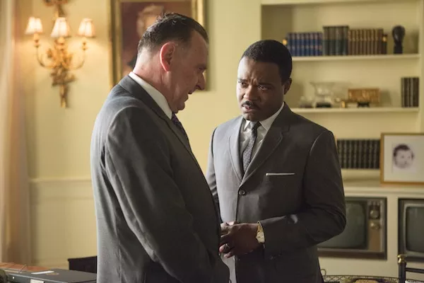 Tom Wilkinson and David Oyelowo in Selma (Photo: Paramount)