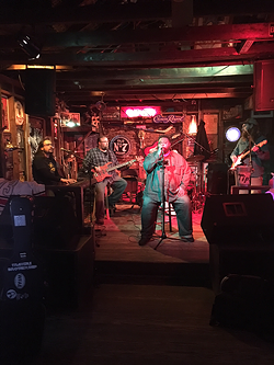 The Smokin' J's at Smokey Joe's "Open Jam." (Photo by Pat Moran)