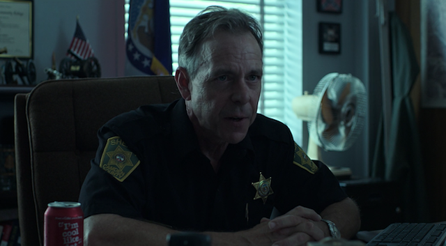 Rob Treveiler in a scene from the dark crime drama 'Ozark'