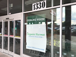 Organic Harvest Community Grocery and Caf&eacute will open its doors soon in Plaza Midwood. (Photo by Pat Moran)