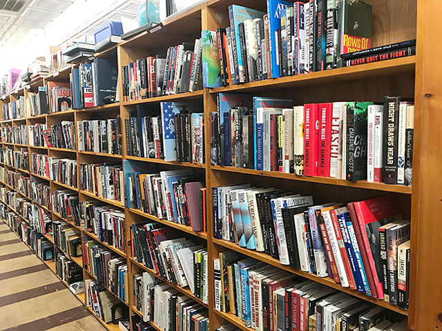 Book Buyers' expansive selection of books. (Photo by Pat Moran)
