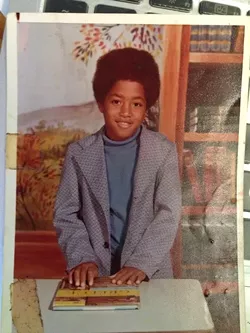 Platt as a child in elementary school.
