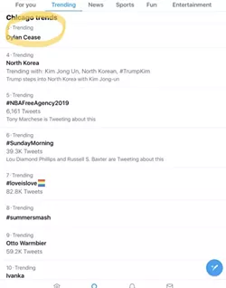 TWITTER TRENDING