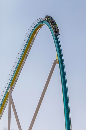 Fury 325's first drop.