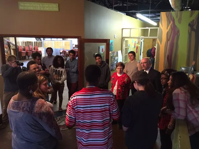 A chat with outgoing Mayor Dan Clodfelter on the evening he passes the ...