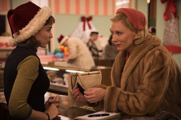 Rooney Mara and Cate Blanchett in Carol (Photo: The Weinstein Company)
