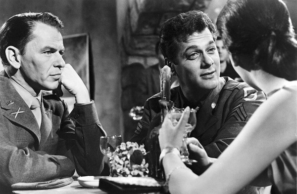 Frank Sinatra, Tony Curtis and Natalie Wood in Kings Go Forth (Photo: Twilight Time)