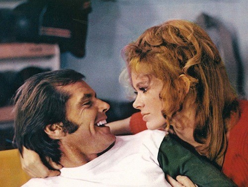Jack Nicholson and Karen Black in Five Easy Pieces