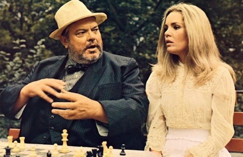 Orson Welles and Tuesday Weld in A Safe Place