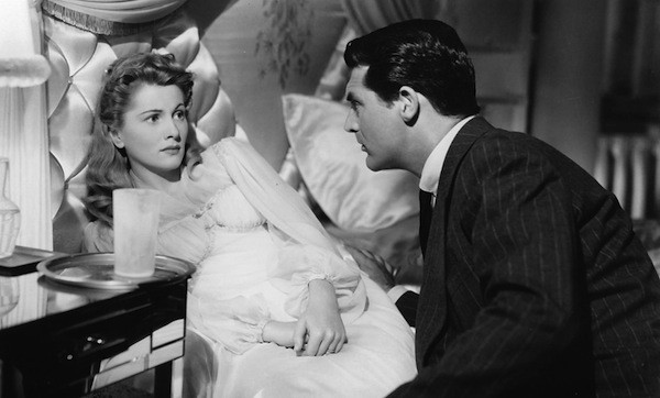 Joan Fontaine and Cary Grant in Suspicion. (Photo: Warner Bros.)