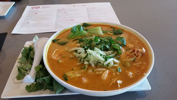 Curry laksa from Co. (Critics' Best Place To Sweat It Out)