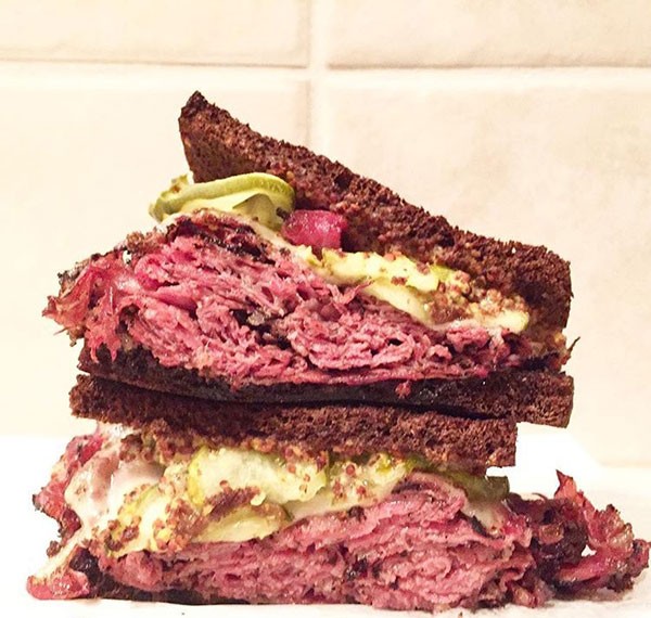 The Big Wheel sandwich at Rhino Market and Deli (Photo by Chrissie Nelson)