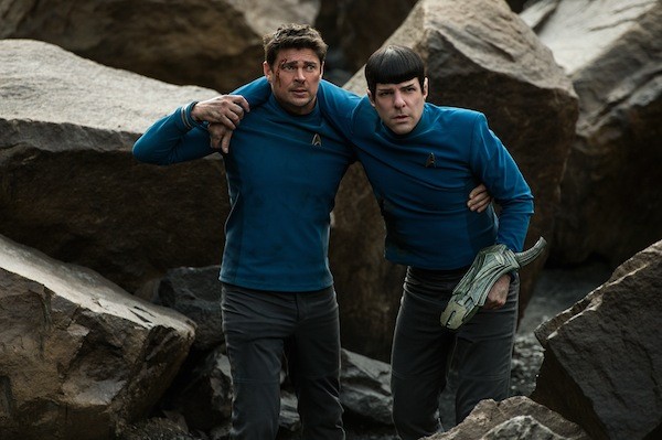 Karl Urban and Zachary Quinto in Star Trek Beyond (Photo: Paramount)