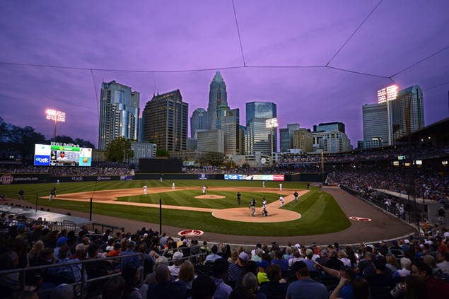 It's the Knights' fourth season in the Uptown ballpark, and yet no one wants to believe that their friends have already seen enough skyline shots on social media. Snap away, folks. - LAURA WOLFF