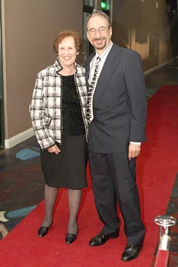Sue and Perry Tannenbaum on the CAST red carpet in Charlotte in 2013.