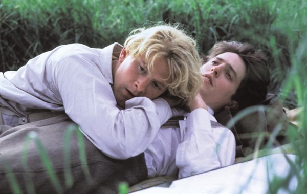 James Wilby and Hugh Grant in Maurice (Photo: Cohen)