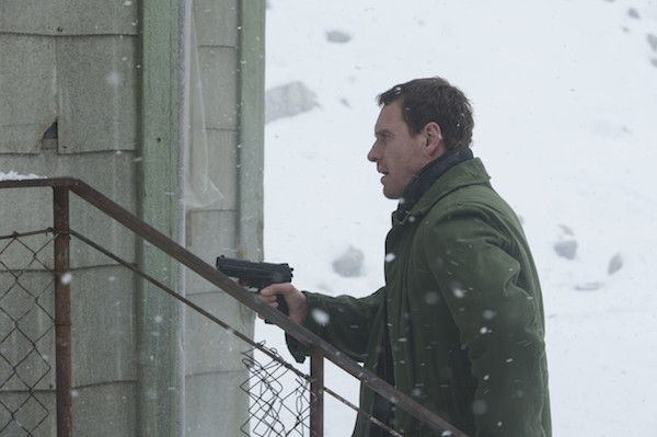 Michael Fassbender in The Snowman (Photo: Universal)