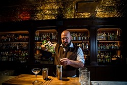 Stefan Huebner says he judges every bartender based on how well they make an Old Fashioned. (Photo by Peter Taylor)