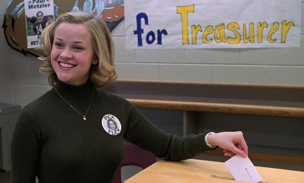 Reese Witherspoon in Election (Photo: Criterion)