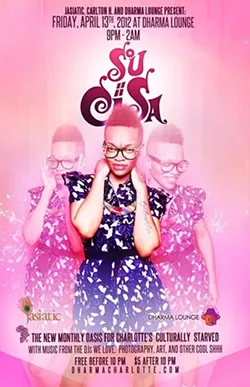 Dupp&Swat's Davita Galloway posed for this poster for a 2013 Su Casa.