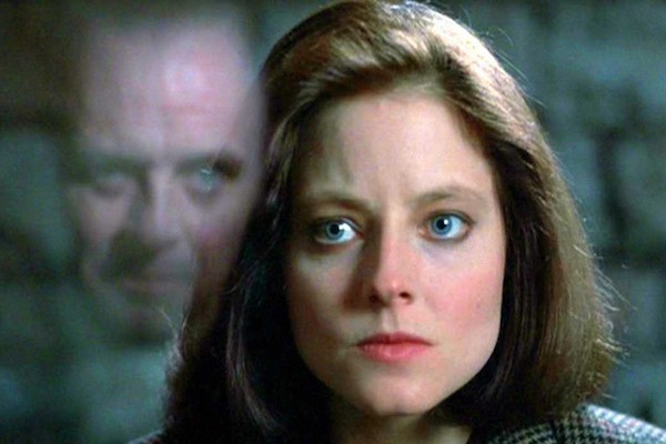 Anthony Hopkins and Jodie Foster in The Silence of the Lambs (Photo: Criterion)