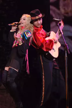 Kolpakov had Madonna's back. (Photo courtesy of Vadim Kolpakov)