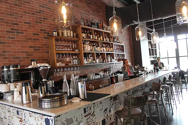 The new bar at littleSpoon serves up fresh-squeezed concoctions.