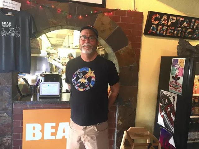 Charlie Foesch at Bean Vegan