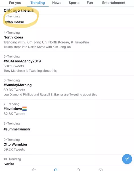TWITTER TRENDING