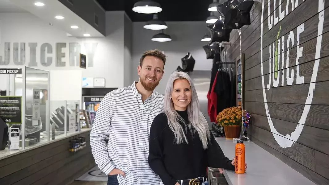 Clean Juice® Founders, Landon & Kat Eckles