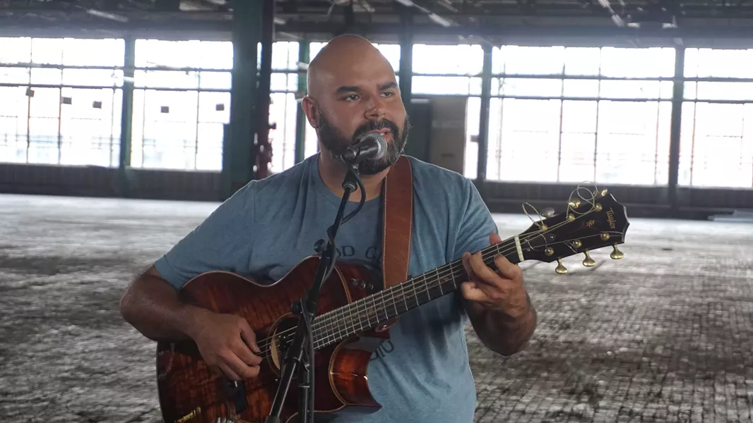 Earlier this summer, Banda performed as part of the Down Yonder video series shot at Camp North End. (Photo by Alex Cason)