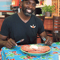 Lucious Wilson of the Flying Biscuit Cafe. (Photo by Christopher Soto)