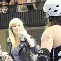 Total Lizaster coached the CLTRG All-Stars last Saturday after skating for five years.