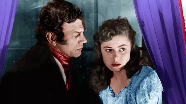 Joseph Cotten and Ingrid Bergman in Under Capricorn (Photo: Kino & CBS)