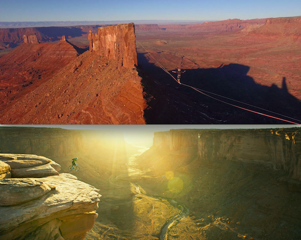 Death-defying acts as seen in the documentary Mountain (Photos: Greenwich Entertainment)
