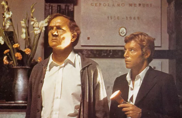 Karl Malden and James Franciscus in The Cat o’ Nine Tails (Photo: Arrow)