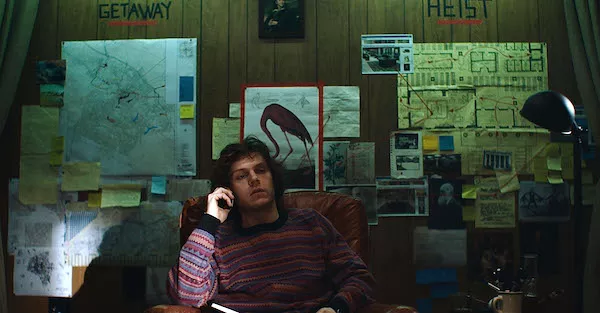Evan Peters in American Animals (Photo: Lionsgate)
