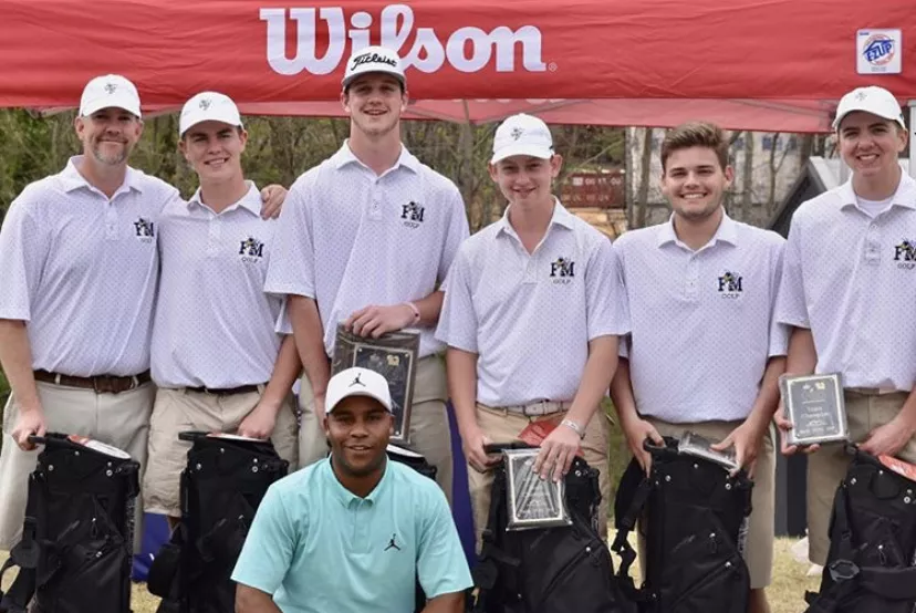 2019 HV3 Invitational Champions - Fort Mill High School Golf Team