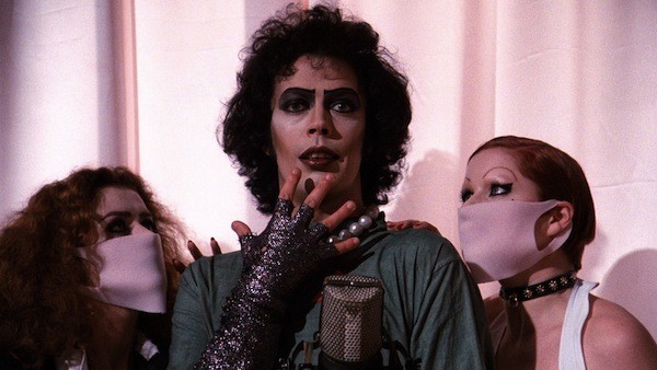 Patricia Quinn, Tim Curry and Little Nell in The Rocky Horror Picture Show (Photo: Fox)