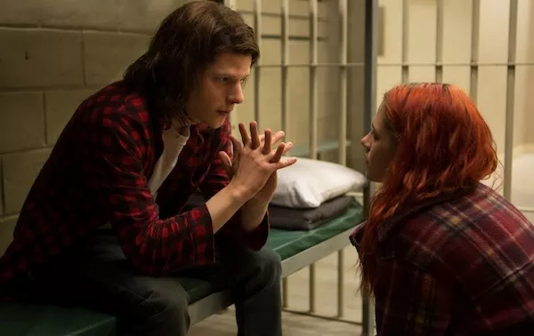 Jesse Eisenberg and Kristen Stewart in American Ultra (Photo: Lionsgate)