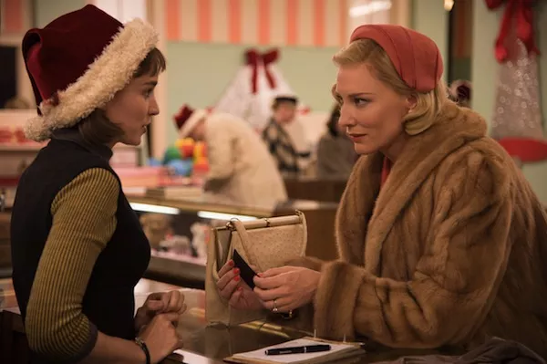 Rooney Mara and Cate Blanchett in Carol (Photo: The Weinstein Company)