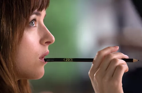 Fifty Shades of Grey, the worst film of 2015. (Photo: Universal)